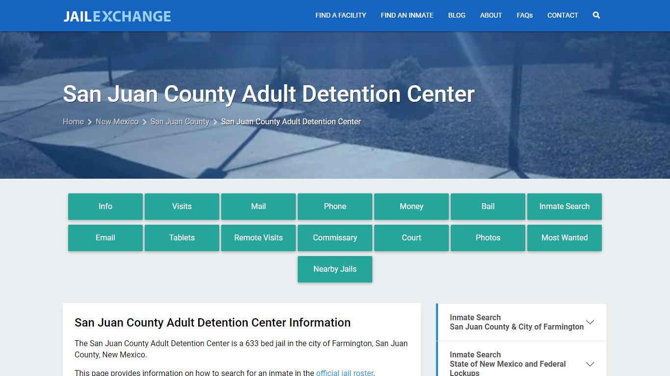 San Juan County Adult Detention Center - Jail Exchange